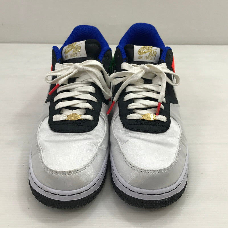 【中古品】【メンズ】 NIKE ナイキ AIR FORCE 1 07 PRM 1 DA1345-014 エアフォース 1 プレミアム スニーカー 靴 160-260211-na-16-tag サイズ：26.5cm US 8.5 カラー：BLACK/WHITE-RACER BLUE 万代Net店