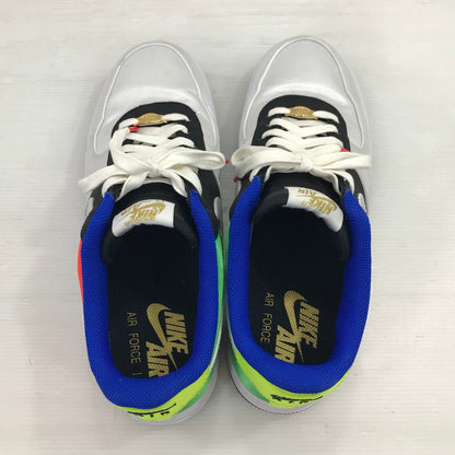 【中古品】【メンズ】 NIKE ナイキ AIR FORCE 1 07 PRM 1 DA1345-014 エアフォース 1 プレミアム スニーカー 靴 160-260211-na-16-tag サイズ：26.5cm US 8.5 カラー：BLACK/WHITE-RACER BLUE 万代Net店