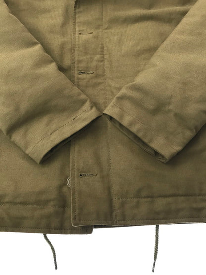 【中古品】【メンズ】 HOUSTON ヒューストン N-1 DECK JACKET 51466 デッキジャケット 145-260212-rt-07-tag サイズ：M カラー：カーキ 万代Net店