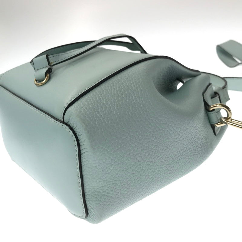 【現状渡し品】【レディース】 FURLA フルラ MIASTELLA MINI BUCKET BAG ミアステラ ミニ バケット バッグ ショルダーバッグ ハンドバッグ カバン 188-260510-na-17-tagh カラー：MINTY 万代Net店