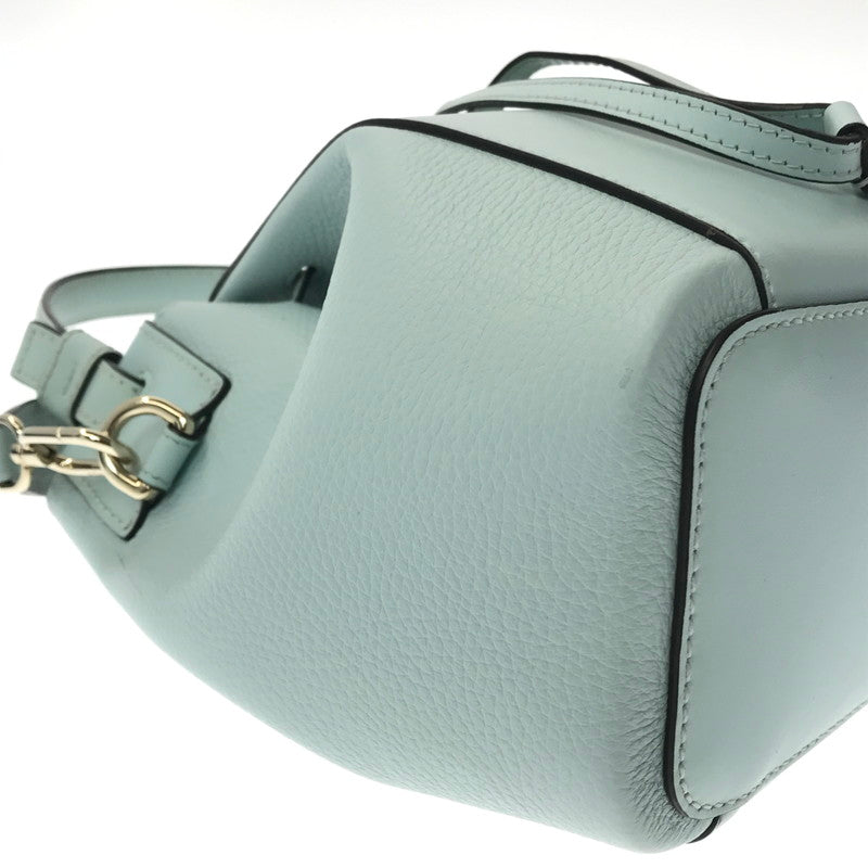 【現状渡し品】【レディース】 FURLA フルラ MIASTELLA MINI BUCKET BAG ミアステラ ミニ バケット バッグ ショルダーバッグ ハンドバッグ カバン 188-260510-na-17-tagh カラー：MINTY 万代Net店