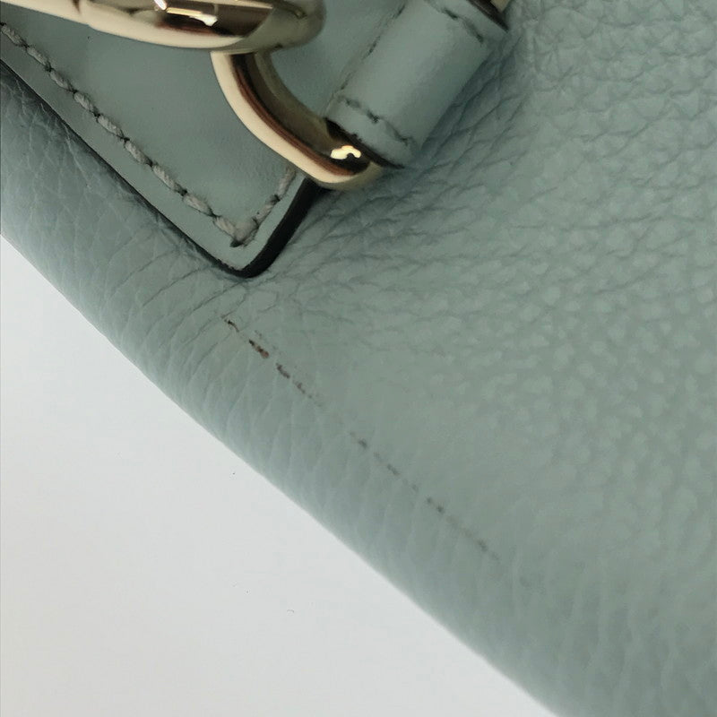 【現状渡し品】【レディース】 FURLA フルラ MIASTELLA MINI BUCKET BAG ミアステラ ミニ バケット バッグ ショルダーバッグ ハンドバッグ カバン 188-260510-na-17-tagh カラー：MINTY 万代Net店