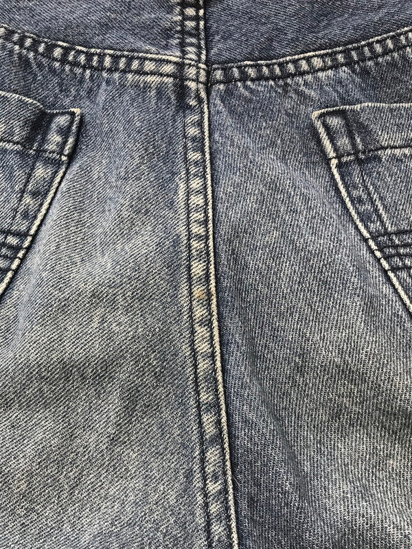 【中古品】【メンズ】 HARE ハレ SIDE BUTTON WIDE DENIM PANTS サイド ボタン ワイド デニム パンツ 158-260213-rt-20-tag カラー：ブルー 万代Net店