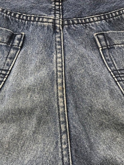 【中古品】【メンズ】 HARE ハレ SIDE BUTTON WIDE DENIM PANTS サイド ボタン ワイド デニム パンツ 158-260213-rt-20-tag カラー：ブルー 万代Net店