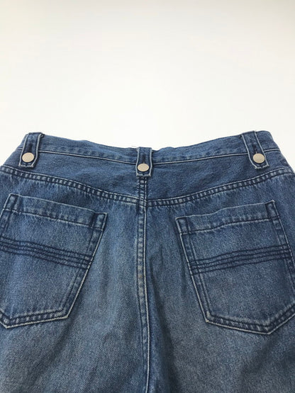【中古品】【メンズ】 HARE ハレ SIDE BUTTON WIDE DENIM PANTS サイド ボタン ワイド デニム パンツ 158-260213-rt-20-tag カラー：ブルー 万代Net店