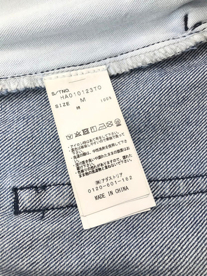 【中古品】【メンズ】 HARE ハレ SIDE BUTTON WIDE DENIM PANTS サイド ボタン ワイド デニム パンツ 158-260213-rt-20-tag カラー：ブルー 万代Net店