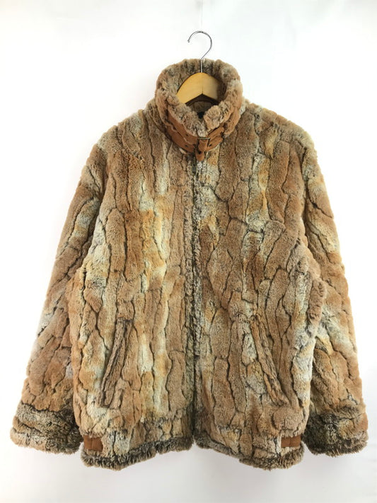 【中古品】【メンズ】 FAT エフエーティー FAUX FUR JACKET F32120-JK05-AB フェイクファー ジャケット アウター 142-260223-rt-08-tag サイズ：SKINNY カラー：ブラウン系 万代Net店