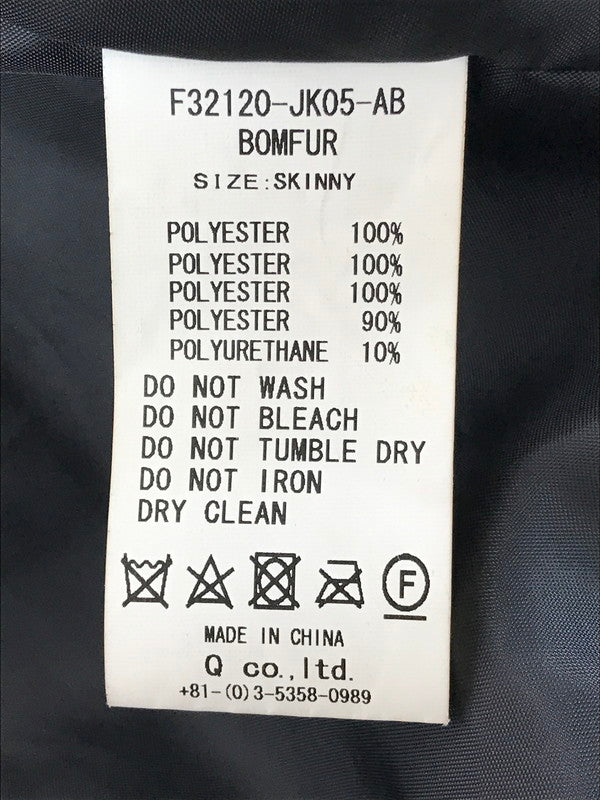 【中古品】【メンズ】 FAT エフエーティー FAUX FUR JACKET F32120-JK05-AB フェイクファー ジャケット アウター 142-260223-rt-08-tag サイズ：SKINNY カラー：ブラウン系 万代Net店