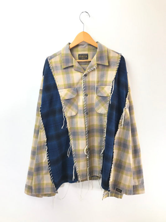 【中古品】【メンズ】 DISCOVERED ディスカバード × PENDLETON ペンドルトン 24AW LOOPING WIDE SHIRT DC-AW24-PSH-02 ループ ワイド シャツ 140-260213-rt-10-tag カラー：マルチカラー 万代Net店