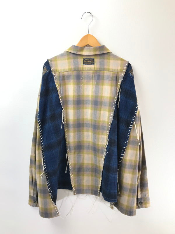 【中古品】【メンズ】 DISCOVERED ディスカバード × PENDLETON ペンドルトン 24AW LOOPING WIDE SHIRT DC-AW24-PSH-02 ループ ワイド シャツ 140-260213-rt-10-tag カラー：マルチカラー 万代Net店