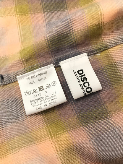 【中古品】【メンズ】 DISCOVERED ディスカバード × PENDLETON ペンドルトン 24AW LOOPING WIDE SHIRT DC-AW24-PSH-02 ループ ワイド シャツ 140-260213-rt-10-tag カラー：マルチカラー 万代Net店