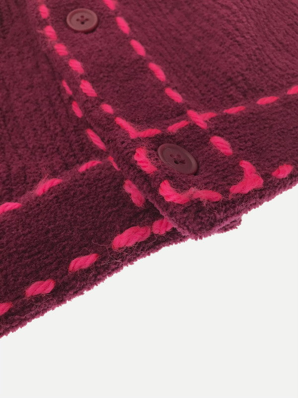 【中古品】【メンズ】 PHINGERIN フィンガリン 25AW PG1 KNIT PD-252-KN-011 25年秋冬 ピージーワン ニット トップス 140-260213-rt-12-tag カラー：バーガンディー 万代Net店