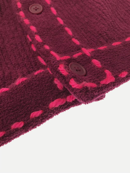 【中古品】【メンズ】 PHINGERIN フィンガリン 25AW PG1 KNIT PD-252-KN-011 25年秋冬 ピージーワン ニット トップス 140-260213-rt-12-tag カラー：バーガンディー 万代Net店