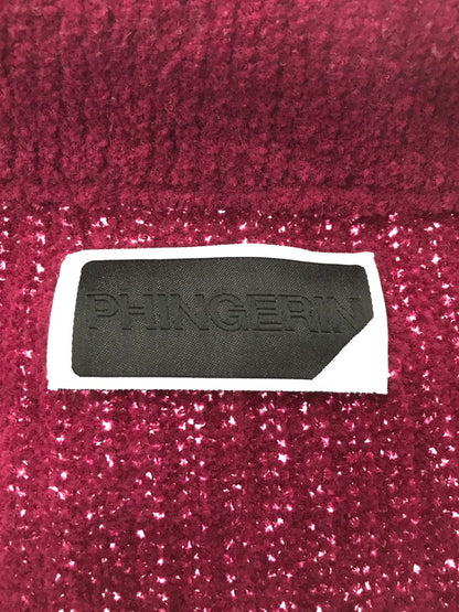 【中古品】【メンズ】 PHINGERIN フィンガリン 25AW PG1 KNIT PD-252-KN-011 25年秋冬 ピージーワン ニット トップス 140-260213-rt-12-tag カラー：バーガンディー 万代Net店