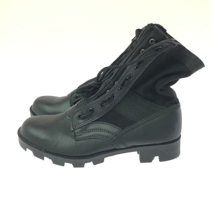 【中古品】【メンズ】 ROTHCO ロスコ FRONT ZIP MILITARY JUNGLE BOOTS フロントジップ ミリタリージャングルブーツ 靴 165-260218-rt-07-tag サイズ：10w カラー：ブラック 万代Net店