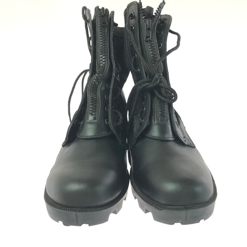 【中古品】【メンズ】 ROTHCO ロスコ FRONT ZIP MILITARY JUNGLE BOOTS フロントジップ ミリタリージャングルブーツ 靴 165-260218-rt-07-tag サイズ：10w カラー：ブラック 万代Net店