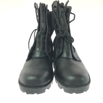 【中古品】【メンズ】 ROTHCO ロスコ FRONT ZIP MILITARY JUNGLE BOOTS フロントジップ ミリタリージャングルブーツ 靴 165-260218-rt-07-tag サイズ：10w カラー：ブラック 万代Net店