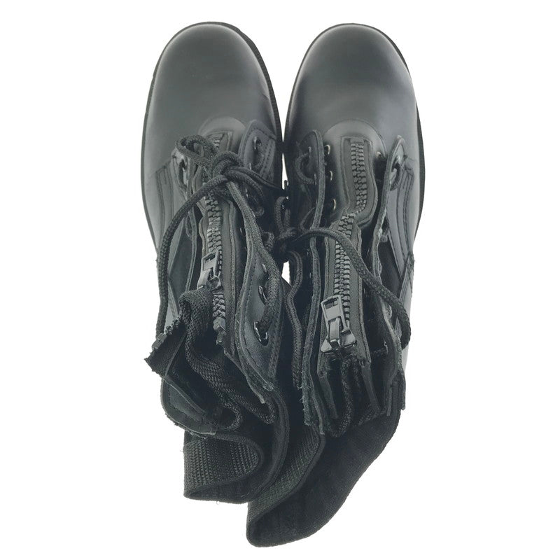 【中古品】【メンズ】 ROTHCO ロスコ FRONT ZIP MILITARY JUNGLE BOOTS フロントジップ ミリタリージャングルブーツ 靴 165-260218-rt-07-tag サイズ：10w カラー：ブラック 万代Net店