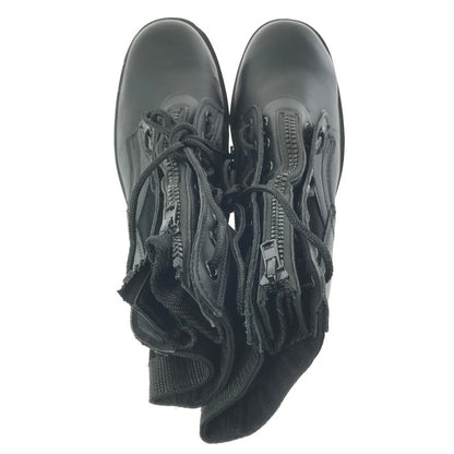 【中古品】【メンズ】 ROTHCO ロスコ FRONT ZIP MILITARY JUNGLE BOOTS フロントジップ ミリタリージャングルブーツ 靴 165-260218-rt-07-tag サイズ：10w カラー：ブラック 万代Net店