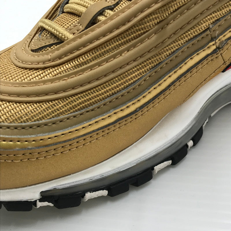 【中古品】【メンズ】 NIKE ナイキ AIR MAX 97 DM0028-700 エアマックス 97 スニーカー 靴 160-260211-na-14-tag サイズ：27cm US 9 カラー：METALLIC GOLD/VARSITY RED-BLACK-WHITE 万代Net店