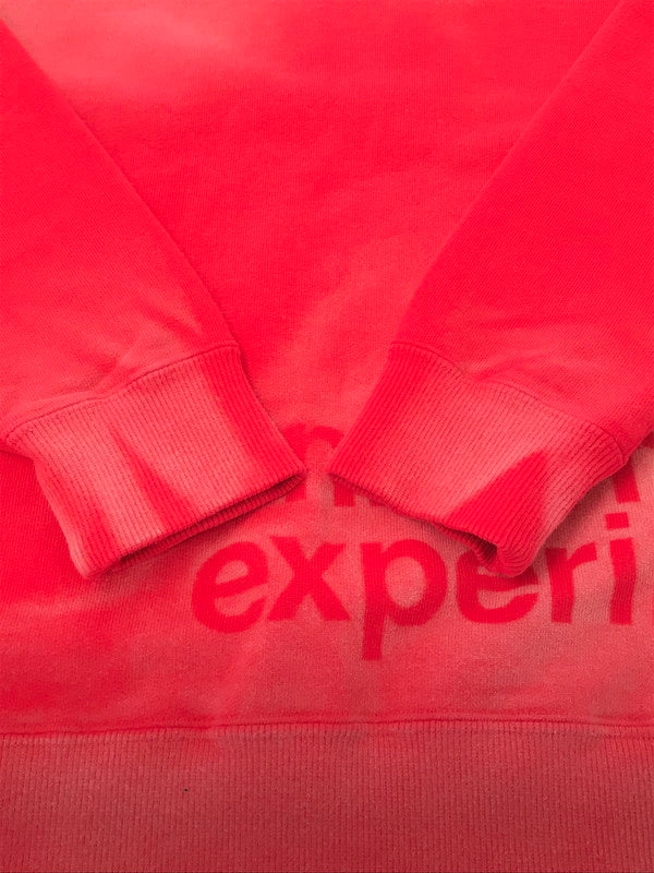【中古品】【メンズ】 uniform experiment ユニフォームエクスペリメント FADE SWEATSHIRT UE-242044 フェード スウェット シャツ 142-260213-rt-06-tag カラー：レッド 万代Net店