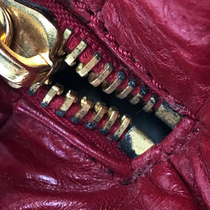 【現状渡し品】【レディース】 MARC JACOBS マークジェイコブス HAND BAG ハンドバッグ カバン 188-260510-na-16-tagh カラー：レッド 万代Net店