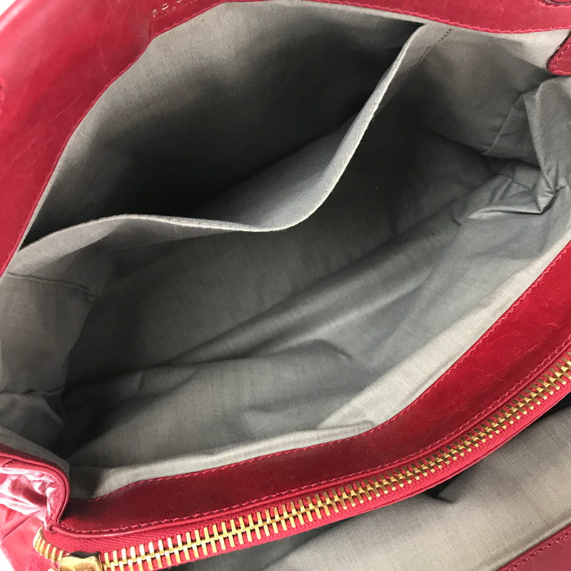 【現状渡し品】【レディース】 MARC JACOBS マークジェイコブス HAND BAG ハンドバッグ カバン 188-260510-na-16-tagh カラー：レッド 万代Net店