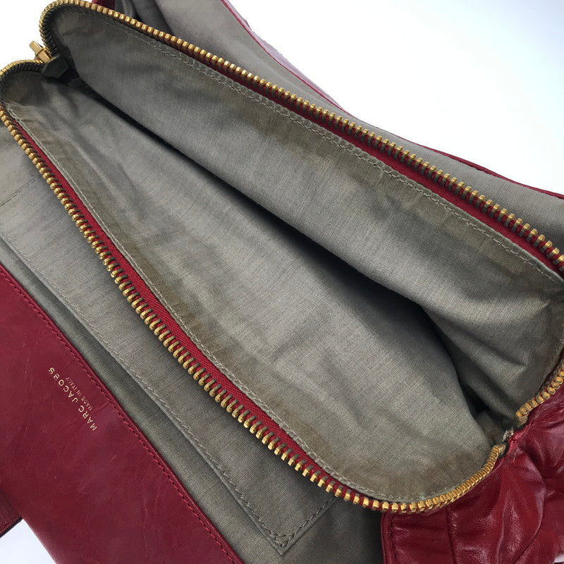 【現状渡し品】【レディース】 MARC JACOBS マークジェイコブス HAND BAG ハンドバッグ カバン 188-260510-na-16-tagh カラー：レッド 万代Net店