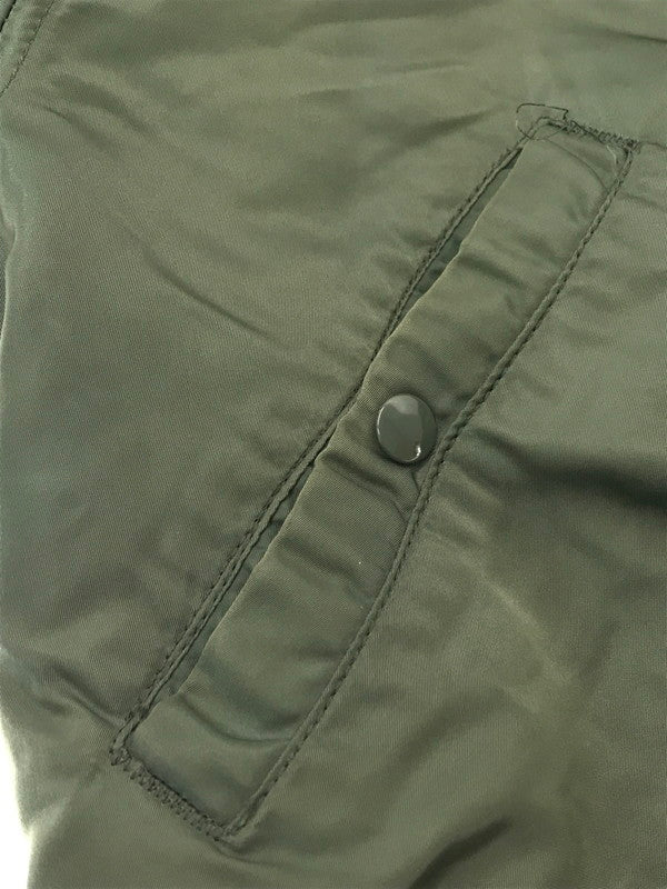 【現状渡し品】【メンズ】 ALPHA アルファ 80～90's N-2B FLIGHT JACKET 1615-573-8335 80～90年代 フライト ジャケット USA製 IDEALジッパー 145-260212-rt-04-tag サイズ：M カラー：カーキ 万代Net店