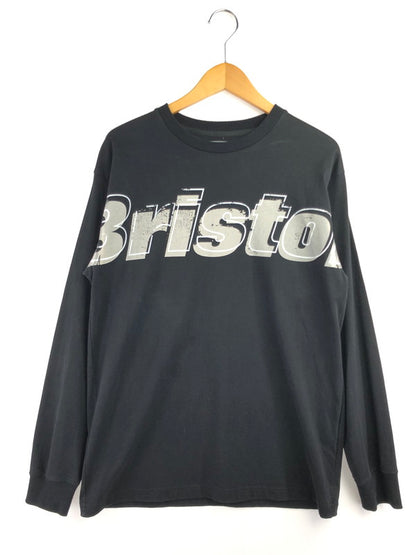 【中古品】【メンズ】 F.C.REAL BRISTOL エフシー レアル ブリストル OVERLAY L/S TEE FCRB-252097 オーバーレイ 長袖 Tシャツ トップス 142-260607-rt-24-tagh サイズ：M カラー：ブラック 万代Net店