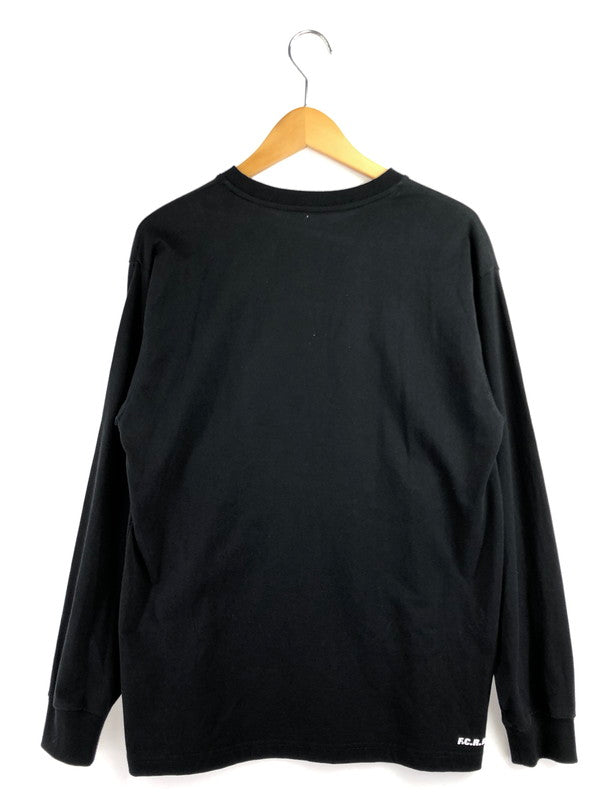 【中古品】【メンズ】 F.C.REAL BRISTOL エフシー レアル ブリストル OVERLAY L/S TEE FCRB-252097 オーバーレイ 長袖 Tシャツ トップス 142-260607-rt-24-tagh サイズ：M カラー：ブラック 万代Net店