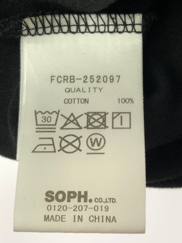 【中古品】【メンズ】 F.C.REAL BRISTOL エフシー レアル ブリストル OVERLAY L/S TEE FCRB-252097 オーバーレイ 長袖 Tシャツ トップス 142-260607-rt-24-tagh サイズ：M カラー：ブラック 万代Net店