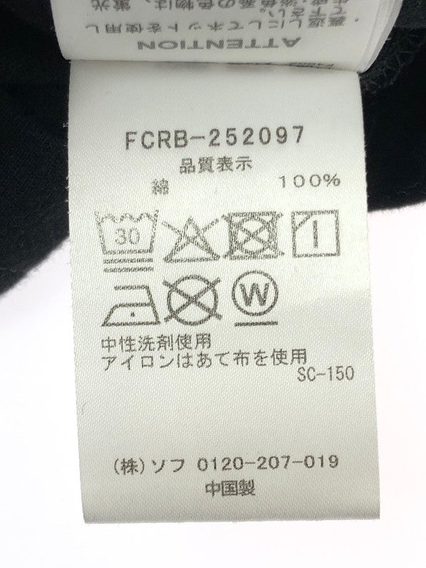 【中古品】【メンズ】 F.C.REAL BRISTOL エフシー レアル ブリストル OVERLAY L/S TEE FCRB-252097 オーバーレイ 長袖 Tシャツ トップス 142-260607-rt-24-tagh サイズ：M カラー：ブラック 万代Net店