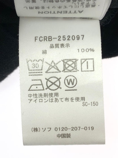 【中古品】【メンズ】 F.C.REAL BRISTOL エフシー レアル ブリストル OVERLAY L/S TEE FCRB-252097 オーバーレイ 長袖 Tシャツ トップス 142-260607-rt-24-tagh サイズ：M カラー：ブラック 万代Net店