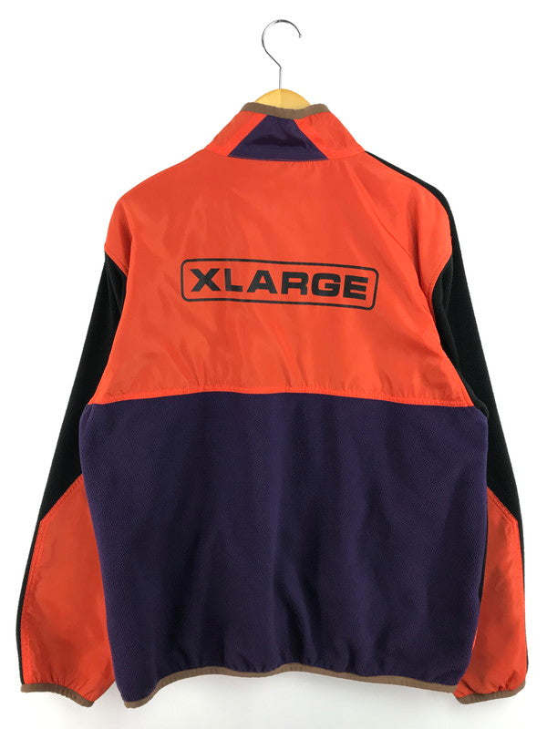 【中古品】【メンズ】 XLARGE エクストララージ MULTI PANELED ZIP JACKET 01194504 マルチ パネル ジップ ジャケット アウター 142-260219-rt-09-tag サイズ：L カラー：パープル 万代Net店