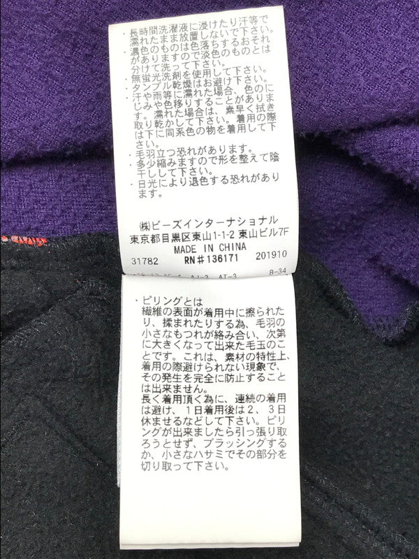 【中古品】【メンズ】 XLARGE エクストララージ MULTI PANELED ZIP JACKET 01194504 マルチ パネル ジップ ジャケット アウター 142-260219-rt-09-tag サイズ：L カラー：パープル 万代Net店