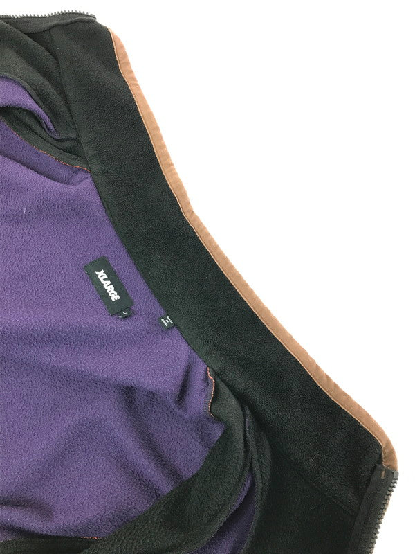 【中古品】【メンズ】 XLARGE エクストララージ MULTI PANELED ZIP JACKET 01194504 マルチ パネル ジップ ジャケット アウター 142-260219-rt-09-tag サイズ：L カラー：パープル 万代Net店