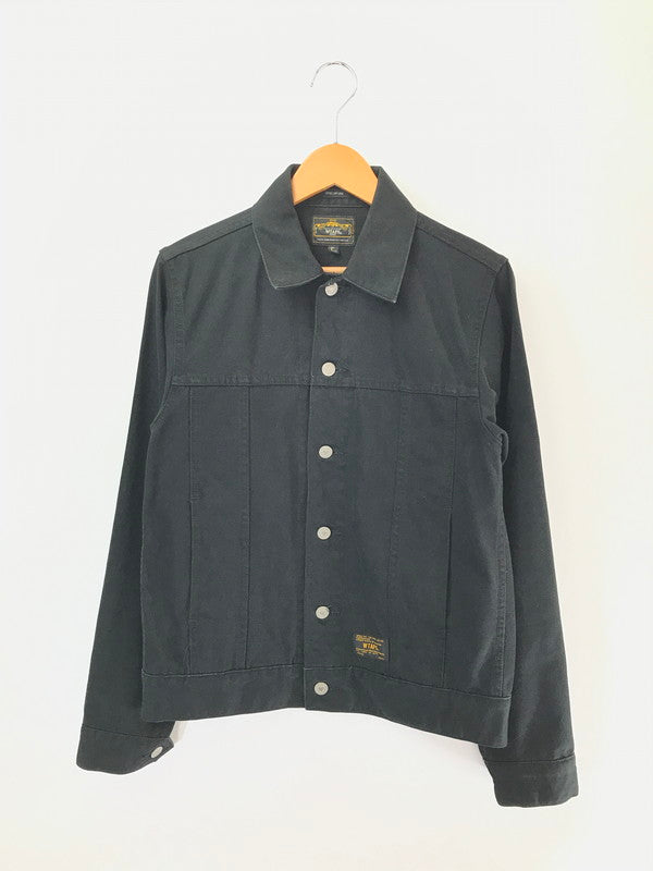 【中古品】【メンズ】 WTAPS 11SS BLUES JK 111LTDT-JKM01 ブルースジャケット デニムジャケット アウター 142-260803-ki-08-tagh サイズ：S カラー：ブラック 万代Net店