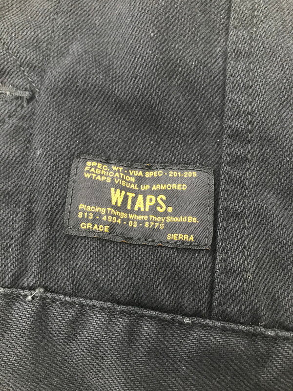 【中古品】【メンズ】 WTAPS 11SS BLUES JK 111LTDT-JKM01 ブルースジャケット デニムジャケット アウター 142-260803-ki-08-tagh サイズ：S カラー：ブラック 万代Net店