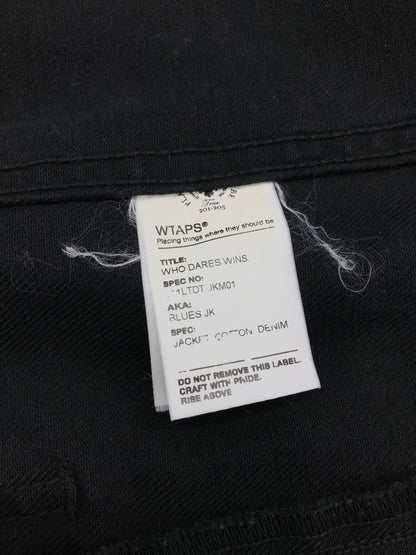 【中古品】【メンズ】 WTAPS 11SS BLUES JK 111LTDT-JKM01 ブルースジャケット デニムジャケット アウター 142-260803-ki-08-tagh サイズ：S カラー：ブラック 万代Net店