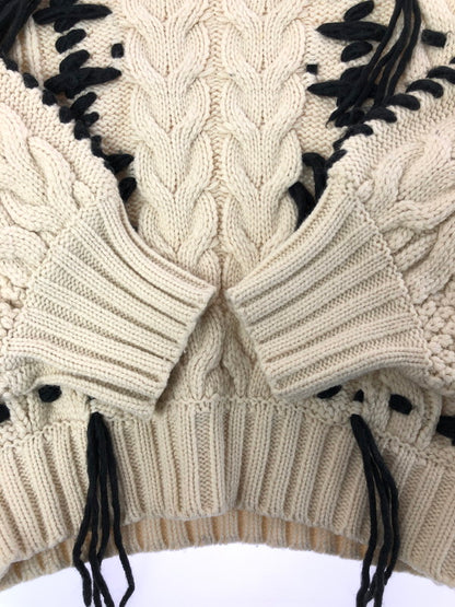 【中古品】【レディース】 AMERI アメリ VINTAGE STITCH CABLE ROUNDNESS TOP 0282130690 ヴィンテージステッチケーブルラウンドトップ 168-260301-rt-10-tag サイズ：記載なし 下記参照 カラー：ホワイト 万代Net店