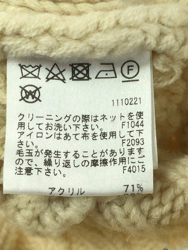 【中古品】【レディース】 AMERI アメリ VINTAGE STITCH CABLE ROUNDNESS TOP 0282130690 ヴィンテージステッチケーブルラウンドトップ 168-260301-rt-10-tag サイズ：記載なし 下記参照 カラー：ホワイト 万代Net店