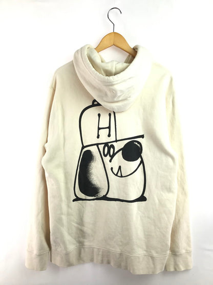 【中古品】【メンズ】 HUF ハフ REMIO PULLOVER HOODIE レミオ プルオーバー フーディー パーカー 142-260224-na-03-tag サイズ：XL カラー：アイボリー 万代Net店