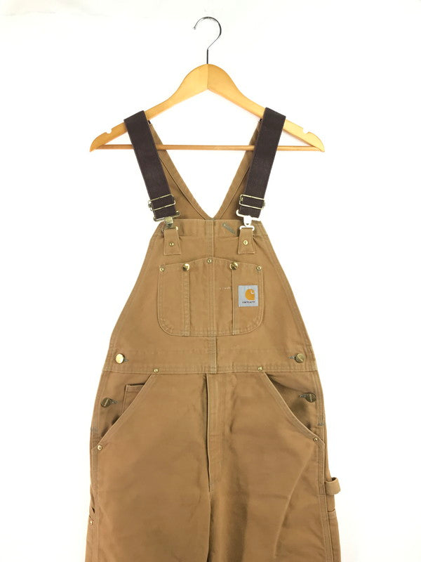 【中古品】【メンズ】 Carhartt カーハート OVERALLS オーバーオール 156-260312-rt-09-tag サイズ：不明 下記参照 カラー：ブラウン 万代Net店