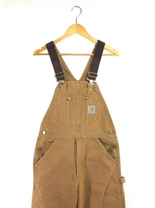 【中古品】【メンズ】 Carhartt カーハート OVERALLS オーバーオール 156-260312-rt-09-tag サイズ：不明 下記参照 カラー：ブラウン 万代Net店
