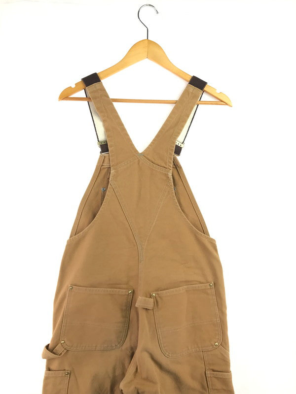 【中古品】【メンズ】 Carhartt カーハート OVERALLS オーバーオール 156-260312-rt-09-tag サイズ：不明 下記参照 カラー：ブラウン 万代Net店