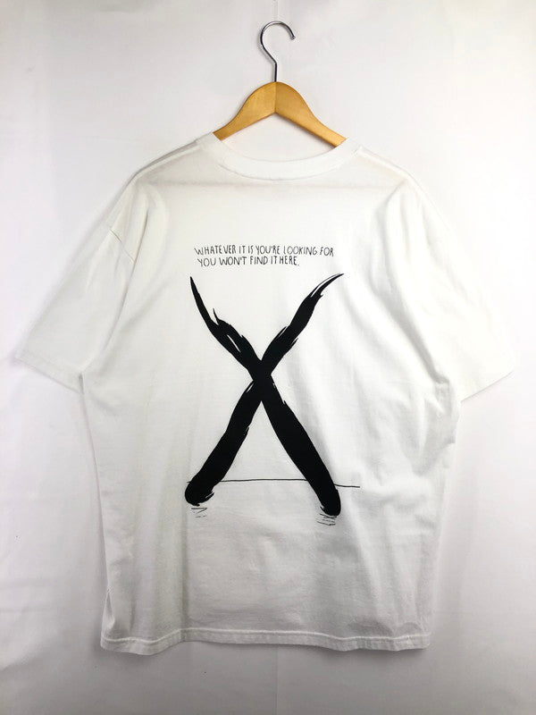 【中古品】【メンズ】 Supreme シュプリーム × THE NORTH FACE ザ・ノースフェイス S/S TOP WHITE NT524001 ショートスリーブ トップ 半袖Tシャツ トップス 149-260320-rt-01-tag サイズ：L カラー：ホワイト 万代Net店