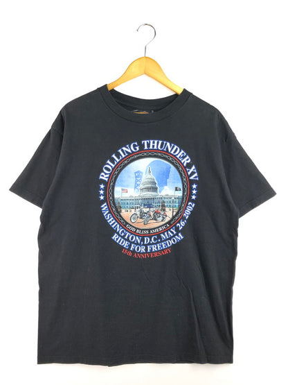 【中古品】【メンズ】 HOLOUBEK ROLLING THUNDER XV TEE ホロウベック ローリング サンダー XV ティー 長袖Tシャツ 146-260216-rt-01-tag サイズ：XL カラー：ブラック 万代Net店