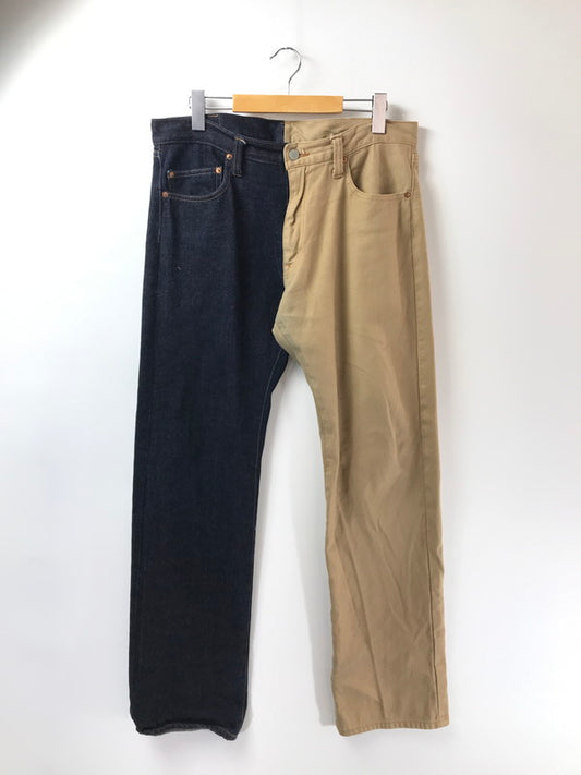 【中古品】【メンズ】 KOJIMA GENES コジマ ジーンズ COMBO PANTS コンボ パンツ ボトムス 156-260213-rt-18-tag カラー：インディゴ―/ベージュ 万代Net店