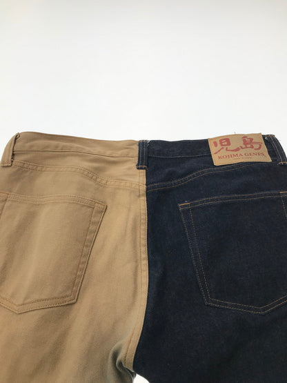 【中古品】【メンズ】 KOJIMA GENES コジマ ジーンズ COMBO PANTS コンボ パンツ ボトムス 156-260213-rt-18-tag カラー：インディゴ―/ベージュ 万代Net店